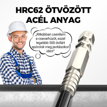 🔥🛠️ 6 darabos keresztfejű csavarhúzó készlet ⚙️💎