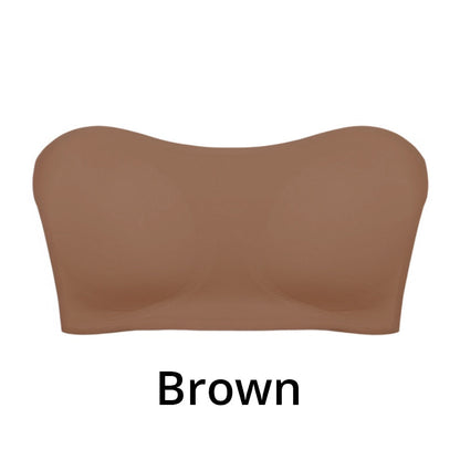 🎀 Pánt nélküli csodamelltartó – 1+1 ingyen! | Stabil keresztzár, nem csúszik, ideális mélyen kivágott ruhákhoz 💃